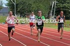 100 metres, North East Masters Champs, Monkton Stadium,  Jarrow. Photo: David T. Hewitson/Sports for All Pics